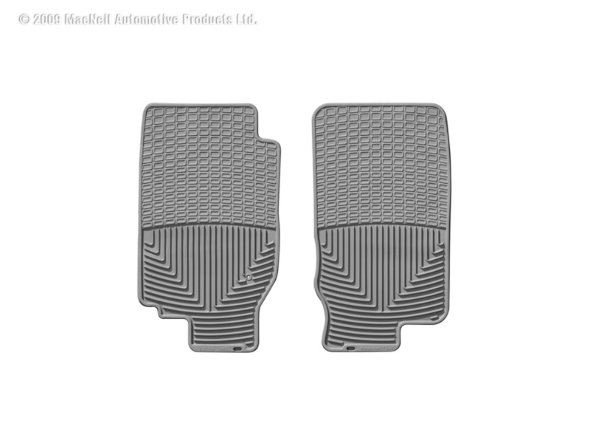 Picture of WeatherTech 02-05 Ford Explorer Front Rubber Mats - Grey