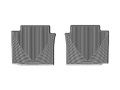Picture of WeatherTech 14+ Chevrolet Impala Rear Rubber Mats - Grey