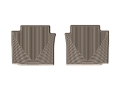 Picture of WeatherTech 14+ Chevrolet Impala Rear Rubber Mats - Tan