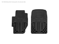 Picture of WeatherTech 03 Honda Civic Hybrid Front Rubber Mats - Black
