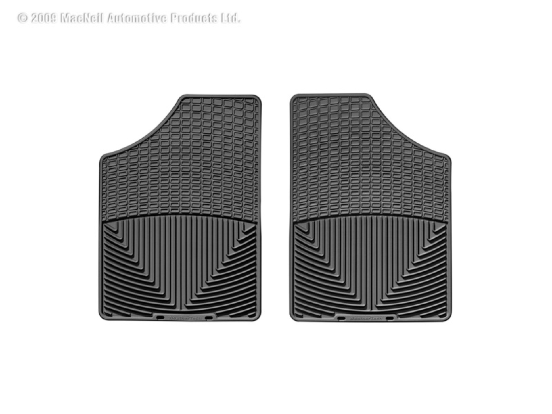 Picture of WeatherTech 01 Hyundai XG 300 Front Rubber Mats - Black