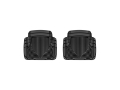 Picture of WeatherTech 99 BMW M3 Convertible Rear Rubber Mats - Black