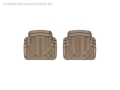 Picture of WeatherTech 99 BMW M3 Convertible Rear Rubber Mats - Tan