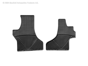 Picture of WeatherTech 95-05 Chevrolet Astro Van Front Rubber Mats - Black