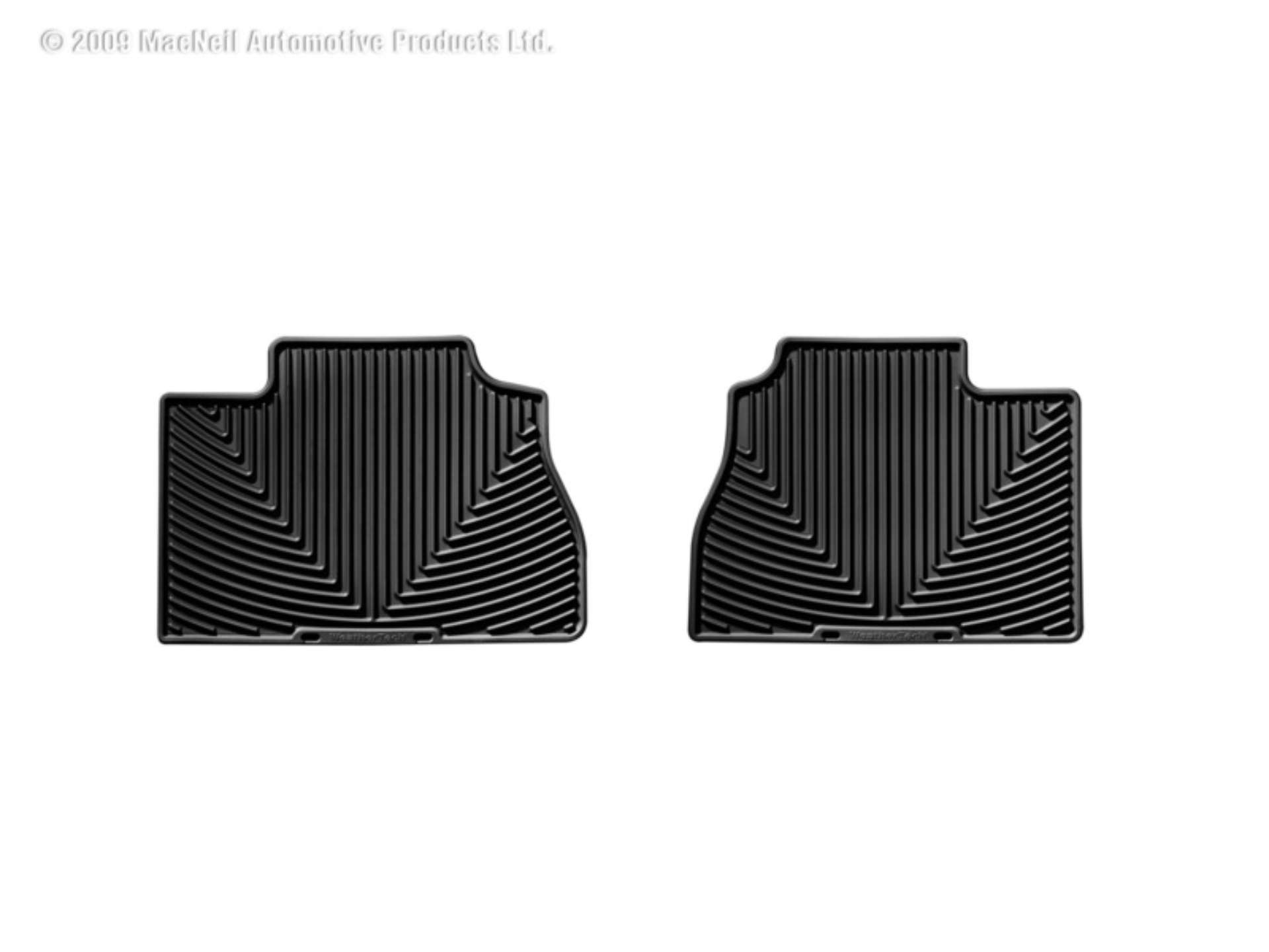 Picture of WeatherTech 02-08 Dodge Ram 1500 Rear Rubber Mats - Black