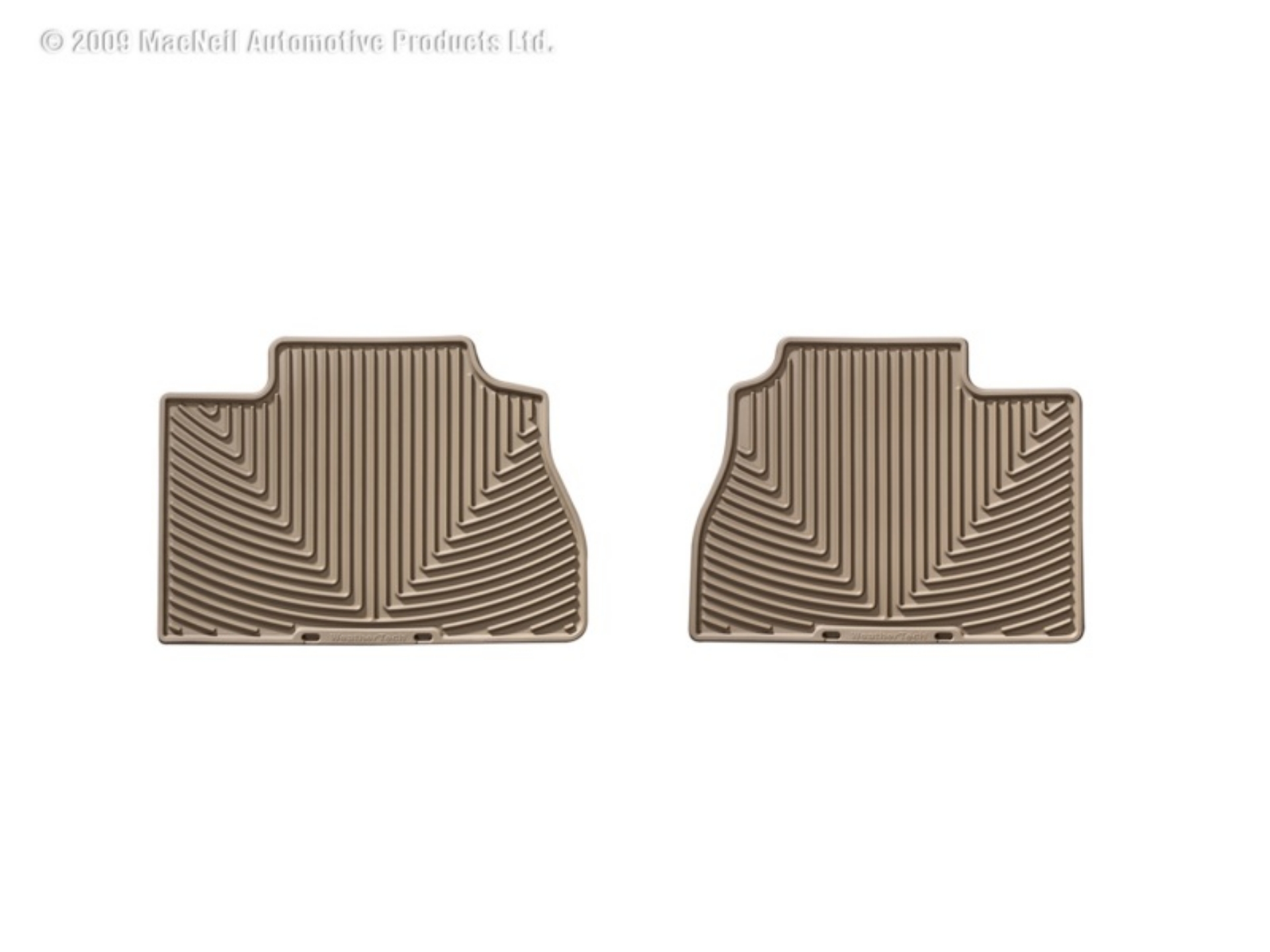 Picture of WeatherTech 02-08 Dodge Ram 1500 Rear Rubber Mats - Tan