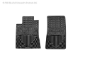 Picture of WeatherTech 08-10 Cadillac CTS Front Rubber Mats - Black