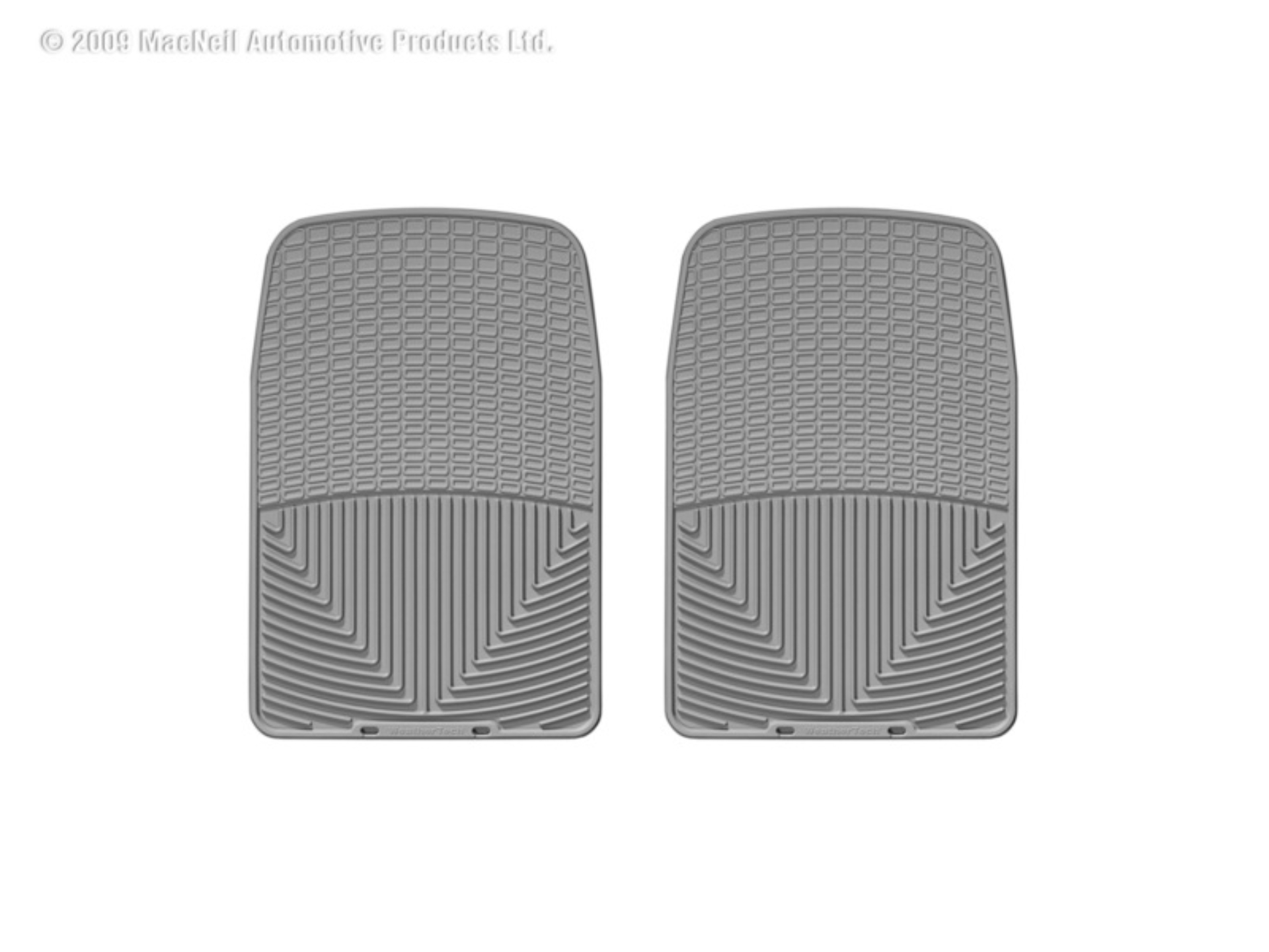 Picture of WeatherTech 98 Lincoln Navigator Front Rubber Mats - Grey