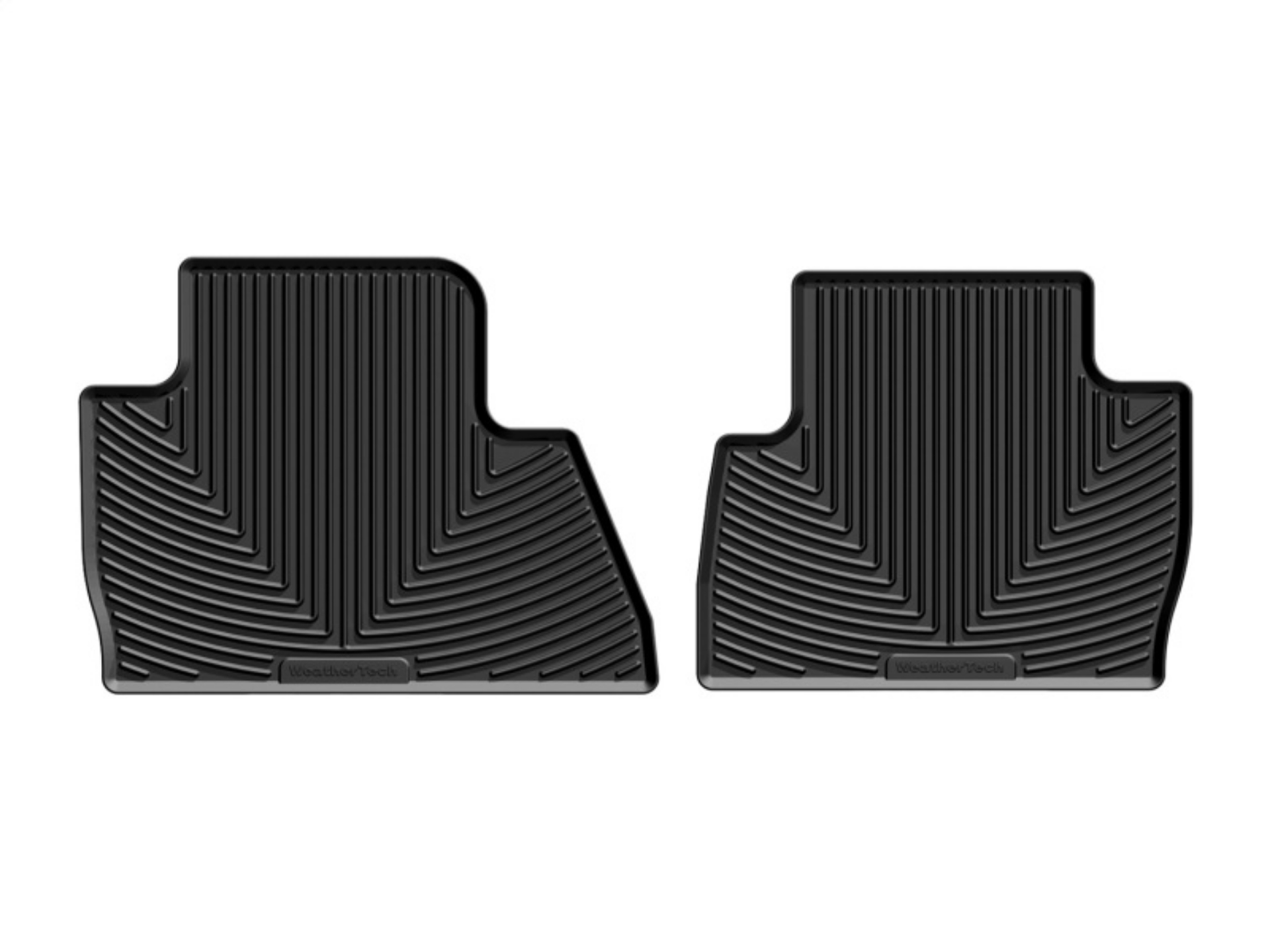 Picture of WeatherTech 15+ Chevy Tahoe-Sub-Silv- GMC Yukon-XL-Sierra Rear Rubber Mats - Black