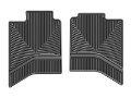 Picture of WeatherTech 02-14 Dodge Ram Quad Cab Rear Rubber Mats - Black