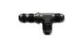 Picture of Vibrant -12AN Bulkhead Adapter Tee on Run Fittings - Anodized Black Only