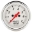 Picture of Autometer Arctic White 2-1-16in 7k RPM In-Dash Tachometer