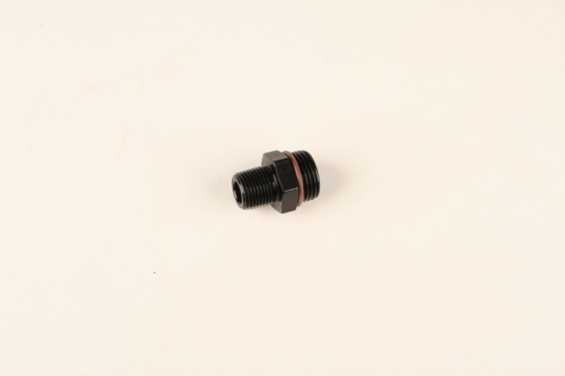 Picture of Fragola -10AN O-Ring x 3-8 NPT Adapter - Black