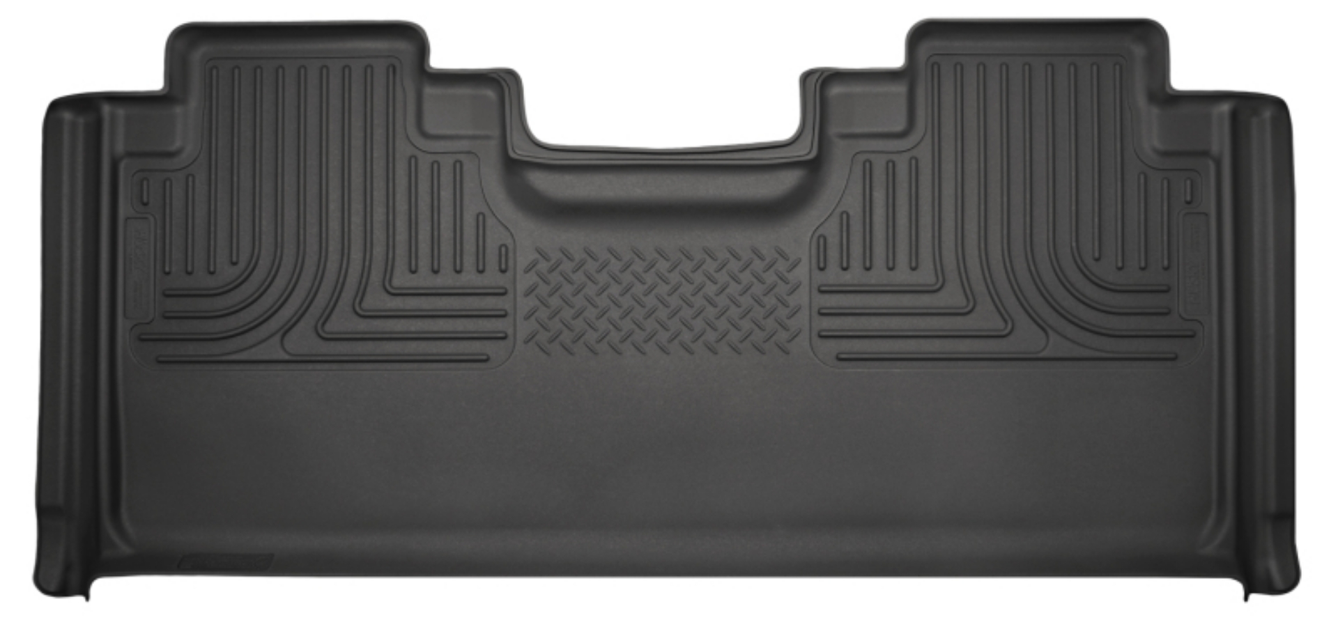Picture of Husky Liners 15-23 Ford F-150 SuperCab WeatherBeater Black 2nd Seat Floor Liner
