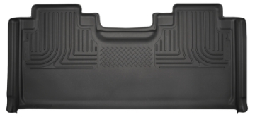 Picture of Husky Liners 15-23 Ford F-150 SuperCab WeatherBeater Black 2nd Seat Floor Liner