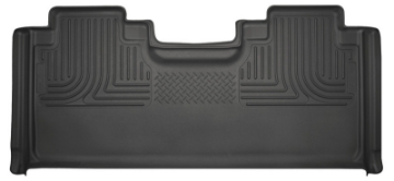 Picture of Husky Liners 15-23 Ford F-150 SuperCab WeatherBeater Black 2nd Seat Floor Liner