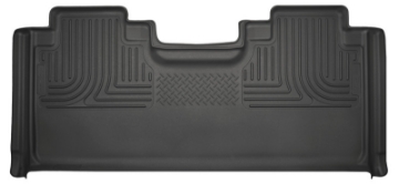 Picture of Husky Liners 15-23 Ford F-150 SuperCab WeatherBeater Black 2nd Seat Floor Liner