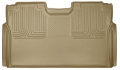 Picture of Husky Liners 15 Ford F-150 SuperCrew Cab WeatherBeater Tan 2nd Seat Floor Liner