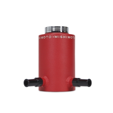 Picture of Mishimoto Aluminum Power Steering Reservoir Tank - Wrinkle Red