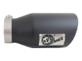 Picture of aFe Diesel Exhaust Tip Bolt On Black 4in Inlet x 6in Outlet x 12in