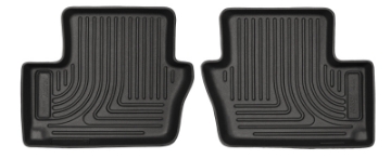 Picture of Husky Liners 07-12 Dodge Caliber - 07-14 Jeep Compass WeatherBeater Black 2nd Seat Floor Liners