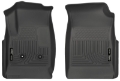 Picture of Husky Liners 15 Colorado Crew Cab-Ext Cab WeatherBeater Black Front Floor Liner