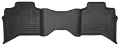 Picture of Husky Liners 02-08 Dodge Ram 1500 Crew Cab WeatherBeater Black 2nd Seat Floor Liners