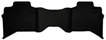 Picture of Husky Liners 02-08 Dodge Ram 1500 Crew Cab WeatherBeater Black 2nd Seat Floor Liners