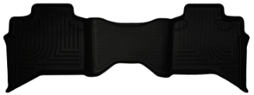 Picture of Husky Liners 02-08 Dodge Ram 1500 Crew Cab WeatherBeater Black 2nd Seat Floor Liners