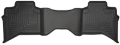 Picture of Husky Liners 09-10 Dodge Ram 1500 Ext Cab WeatherBeater Black 2nd Seat Floor Liners