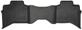 Picture of Husky Liners 09-10 Dodge Ram 1500 Ext Cab WeatherBeater Black 2nd Seat Floor Liners