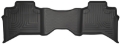 Picture of Husky Liners 09-10 Dodge Ram 1500 Ext Cab WeatherBeater Black 2nd Seat Floor Liners