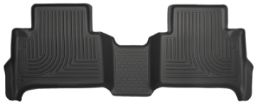 Picture of Husky Liners 15 Chevrolet Colorado Crew Cab WeatherBeater Black 2nd Seat Floor Liners