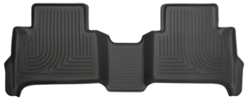 Picture of Husky Liners 15 Chevrolet Colorado Crew Cab WeatherBeater Black 2nd Seat Floor Liners
