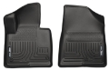 Picture of Husky Liners 13-15 Hyundai Sante Fe GLS-Limited WeatherBeater Front Row Black Floor Liners