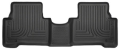 Picture of Husky Liners 13-15 Hyundai Sante Fe GLS-Limited WeatherBeater 2nd Seat Black Floor Liners