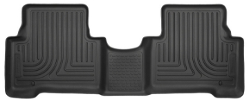 Picture of Husky Liners 13-15 Hyundai Sante Fe GLS-Limited WeatherBeater 2nd Seat Black Floor Liners