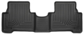 Picture of Husky Liners 13-15 Hyundai Sante Fe GLS-Limited WeatherBeater 2nd Seat Black Floor Liners