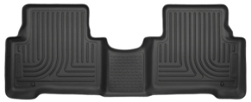 Picture of Husky Liners 13-15 Hyundai Sante Fe GLS-Limited WeatherBeater 2nd Seat Black Floor Liners