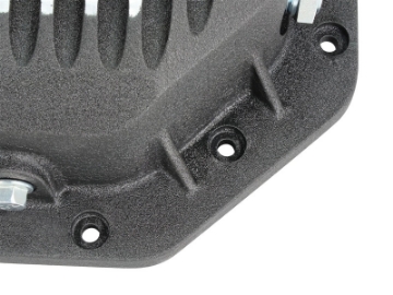 Picture of AFE Rear Differential Cover Black Machined; Pro Series; Dodge-RAM 94-14 Corporate 9-25 12-Bolt