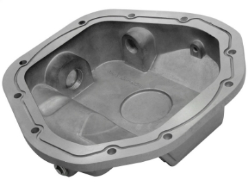 Picture of afe Front Differential Cover Raw; Street Series; Ford Diesel Trucks 94-5-14 V8-7-3-6-0-6-4-6-7L