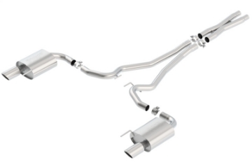 Picture of Borla S-Type Cat-Back 15-17 Ford Mustang GT 5-0L V8 MT-AT 2-5in pipe 4in tip