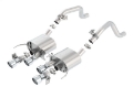 Picture of Borla 2014 Chevrolet Corvette C7 6-2L 8cyl ATAK Exhaust w- NPP Dual Mode rear section only