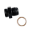 Picture of Fragola -10AN x 1-1-16-12 12 Radius Fitting in Oin -Ring - Black