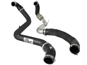 Picture of aFe Bladerunner 2-5in Intercooler Hot Side Tubes, 13-14 Ford Focus ST 2-0L t *Black*