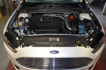 Picture of Injen 13 Ford Fusion 2-0L Eco Boost 4Cyl Short Ram Intake w-MR Tech & Heat Shield Black