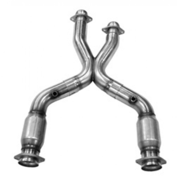 Picture of Kooks 99-04 Ford Mustang GT - Cobra 2 1-2in In x 2 1-2in OEM Out Cat SS X Pipe Kooks HDR Req