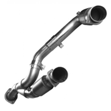 Picture of Kooks 09-10 GM 1500 Series Truck 6-2L 3in x OEM Out GREEN Cat SS Y Pipe Kooks HDR Req