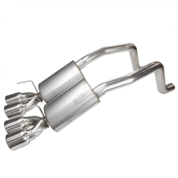 Picture of Kooks 05-08 Chevy Corvette C6 LS2-LS3 6-0L-6-2L OEM x 2 1-2in Axleback w-Pol tips