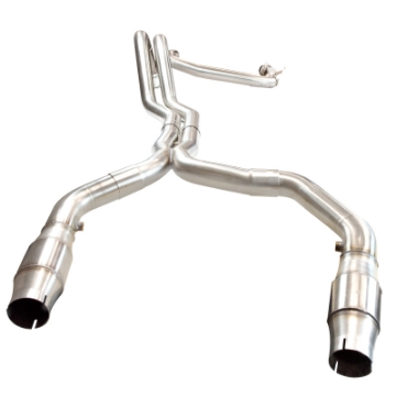 Picture of Kooks 98-02 F Body LS1 5-7L 3in SS GREEN Cat Dual Exhaust